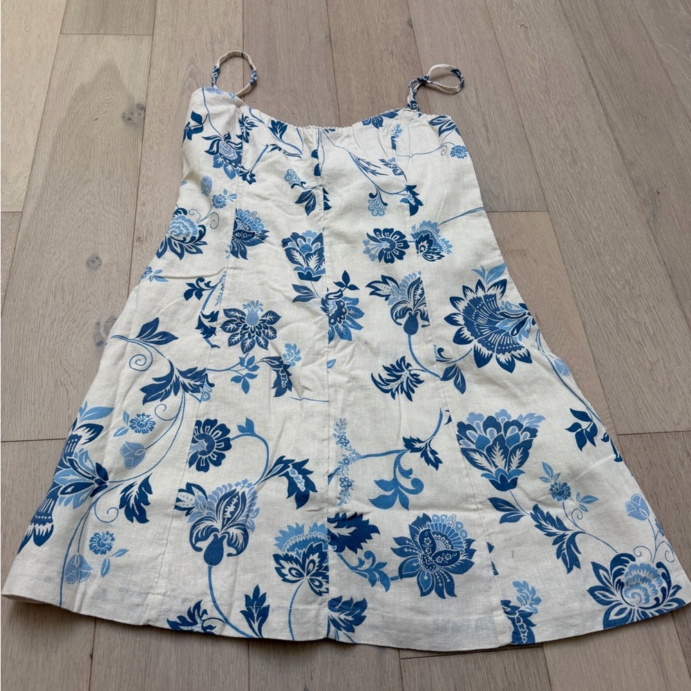 Abercrombie & Fitch Blue Floral mini Dress
